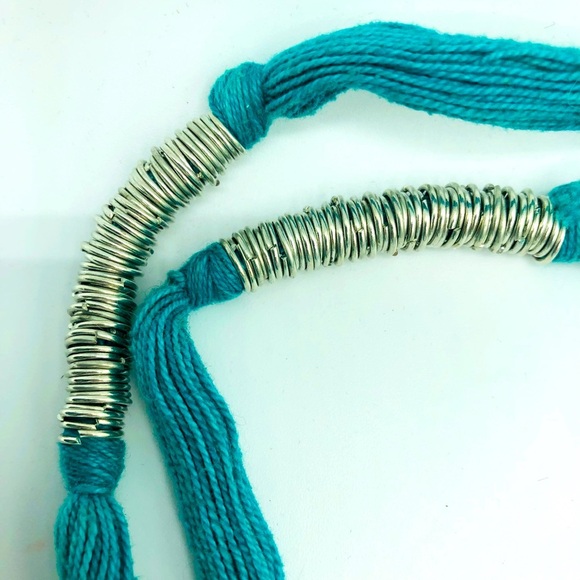 Turquoise Nepalese Style Necklace - Picture 4 of 5